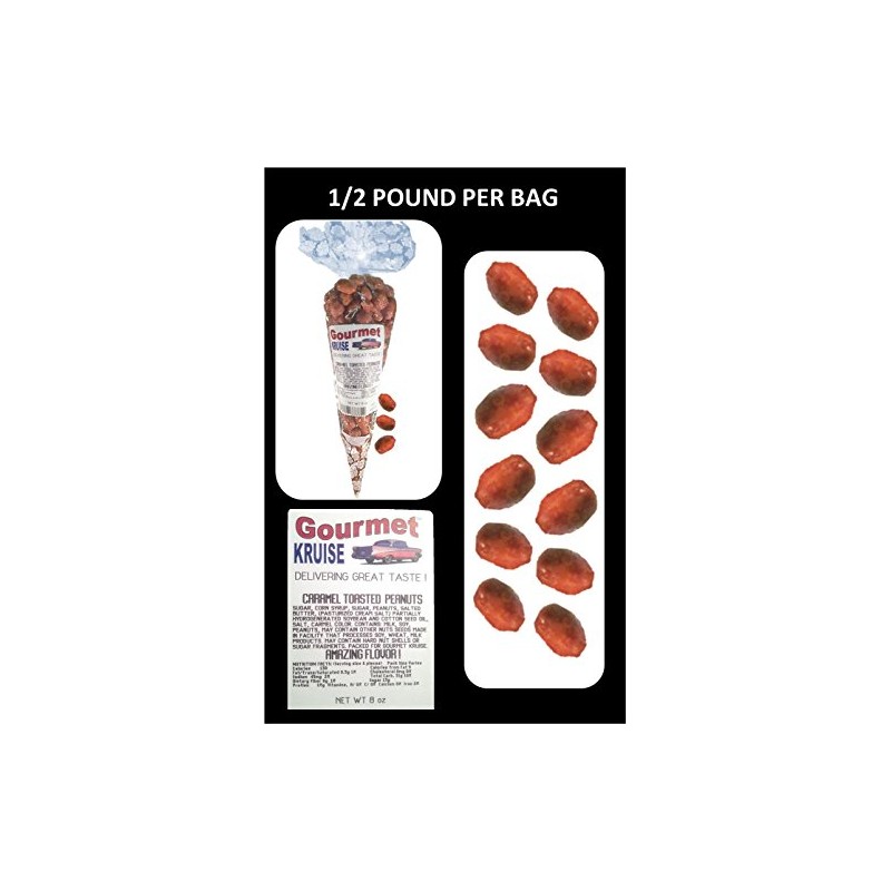 Peanuts Caramel Toasted (3 Pack) (NET WT 24 OZ) Gourmet