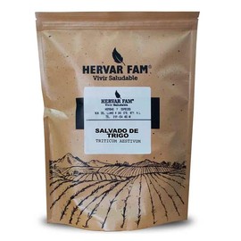 SALVADO DE TRIGO (TRITICUM AESTIVUM) PURO SECO Y MOLIDO 1 KG
