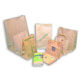 Rodenbacher Papieragentur GmbH Pack of 500 Organic Compost Bags, 10 L, 200 x 160 x 360 mm, Compost Bags, Rubbish Bags, Biobags