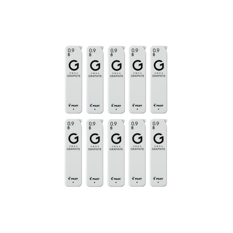 PILOT 10HRFG09B Sharp Refill, Neox Graphite, 0.9mm B, 10 pcs