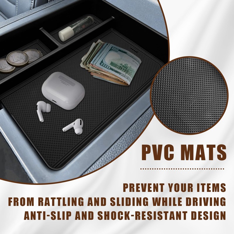 Muslogy for Pilot 2023 Center Console Organizer & Dash Storage