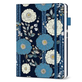 Taja Password Keeper Book with Alphabetical Tabs, Small Password Books for Seniors, Password Notebook for Internet Website Address, Password Logbook to Help You Stay Organized - Blue Bloom