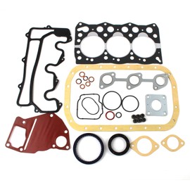 Otobaijeni 3LD1 Engine Gasket Kit with Head Gasket Full Gasket Set for Isuzu 3LD1 Engine for Hitachi Daewoo IHI Furukawa Excavator Denyo Generator SDG12 Engine Repair Aftermarket Parts