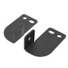 2Pcs/Set LED Work Light Bracket Windshield Pillar Lamp Mount Replacement
