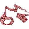 Roller Skate Leash - Red Cotton Adjustable Sling Skate Strap