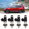 TINJO 4Pcs Engine Fuel Injector Kits Fit for Honda CR-V