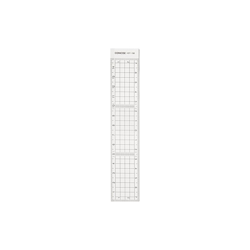 Concise HST-150 115205 Straight Square Cutting Scale 5.9 inches (15