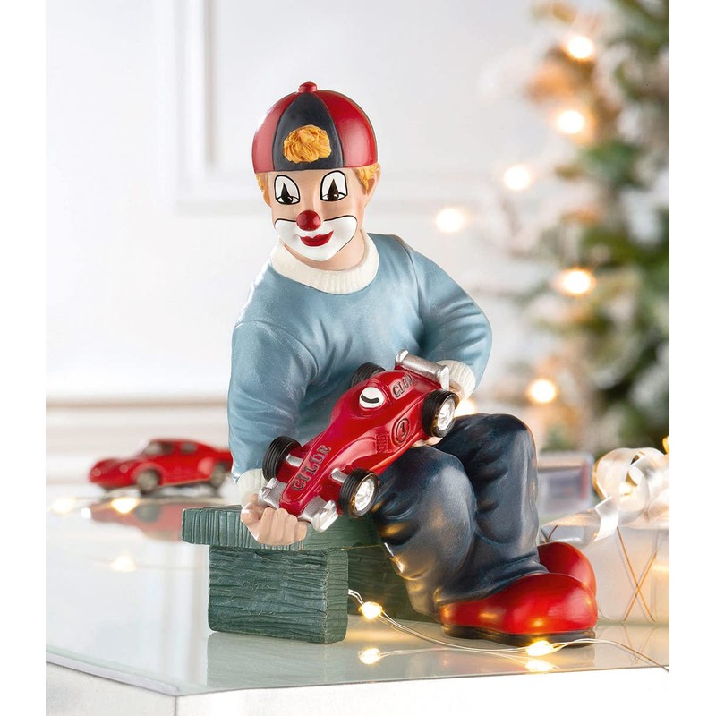 GILDE Gildeclown Decorative Figurine Clown My Whole Pride, Collectible Hand-Painted,