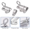 Automatic Locking Door Bolt, Automatic Spring Lock with Screws, Automatic