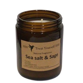 Aromatherapy Sea Salt & Sage 7oz Candle Pack 2