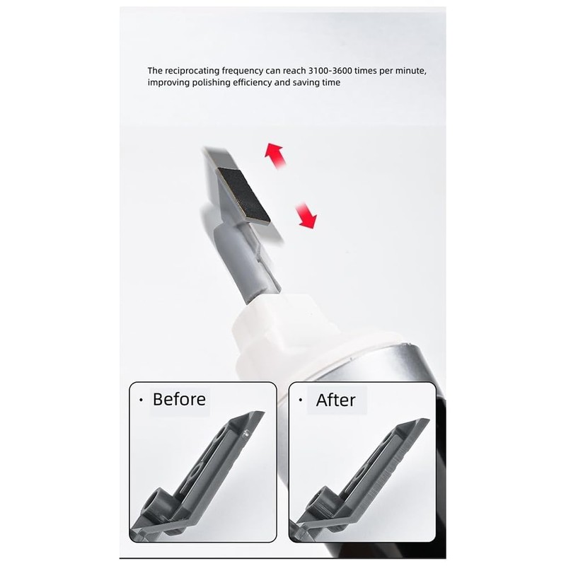 Electric Reciprocating Sander, with 8pcs Sanding for Hobbies,Art,Miniature,Figure Polishing,Sanding