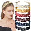 6 diademas de plástico para niñas y mujeres, para peinar,
