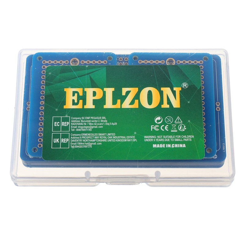 EPLZON Plated PCB Solder-able Breadboard for Electronics Projects Compatible with