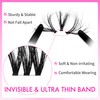 VEYESBEAUTY Lash Clusters Fluffy Individual Lash Extensions VBmuse 3D Layered