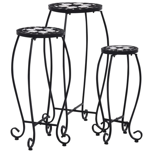 YLIEHS Elegant Mosaic Table Set for Patio and Balcony, Sturdy