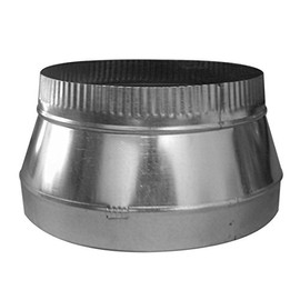 Duct Outlet 16" x 14" Duct Reducer, Single Wall Galvanized Metal Fitting HVAC