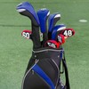 Andux 3pcs/Set PU Golf Wood Club Head Covers 460cc Driver