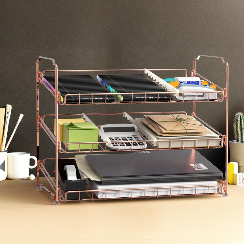 Simple Houseware Stackable Can Organizer Rack for Pantry/Cabinet – 11.5"