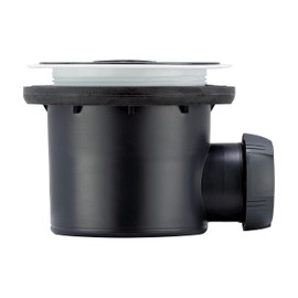 Wirquin 30722460 Drain Fitting for Design or Tiles Shower Tray Grey
