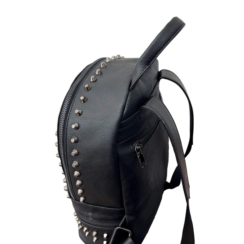 Ro Rox Dade Skull Backpack Canvas Punk Gothic Bag School