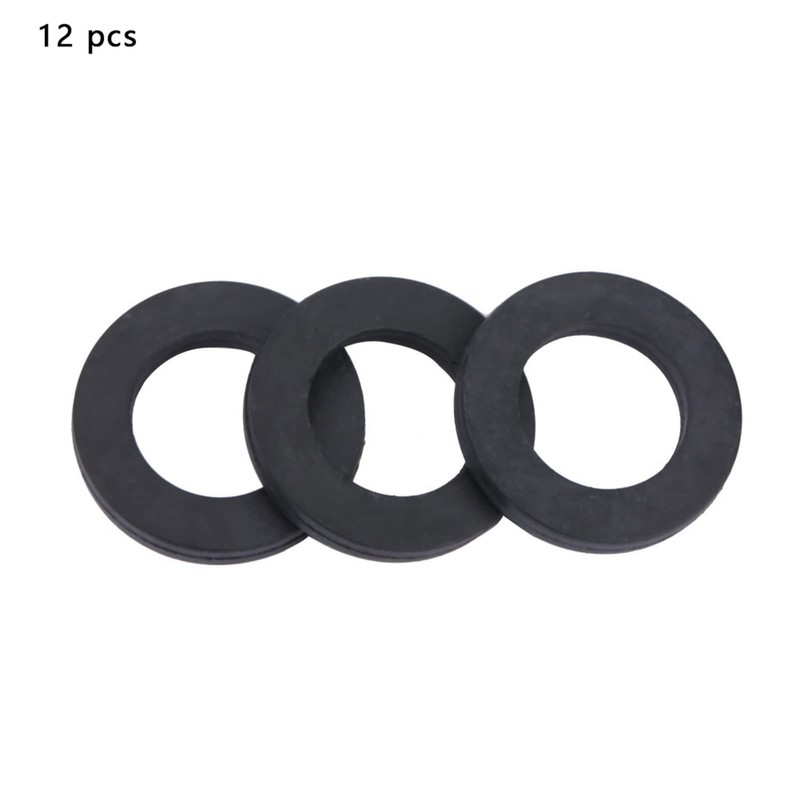 12pcs Rubber Washers, Sealing Rings Hose Rubber Faucet Connector Washers