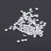 100pcs Transparent Rhinestones Mini Sharpened Bottom Exquisite Crystal Gems for