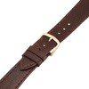 Hadley-Roma Men's MSM701RB-170 17mm Brown Genuine Lizard Leather Watch Strap
