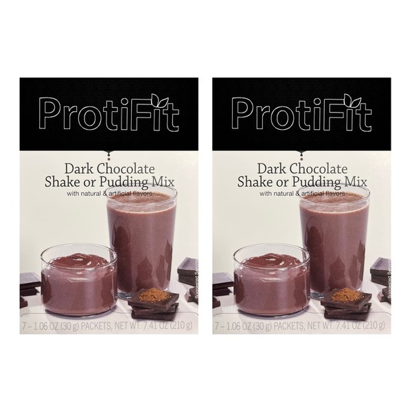 PROTIFIT - High Protein Dark Chocolate Pudding & Shake Mix