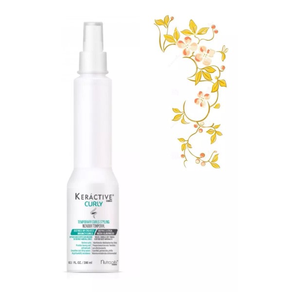 Nutrapel - Keractive Curly Rizador Temporal 300ml - 1 Pieza
