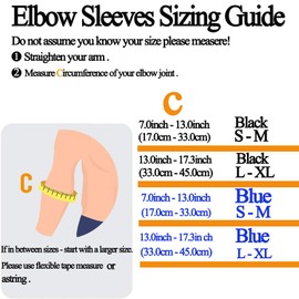 Elbow Support,Adjustable Tennis Elbow Support Brace, Great For Sprained Elbows, Tendonitis, Arthritis,basketball，Baseball,Golfer's Elbow Provides Support & Ease Pains (Black,S - M)