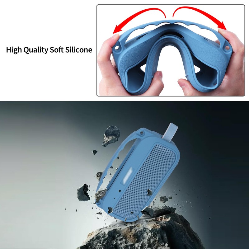 Peyyargo Silicone Cover Compatible with Bose SoundLink Flex 2nd Gen/Bose