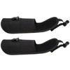 2pcs Tactics Glasses Pack AntiPressure Sunglasses Storage Box Outdoor 600D
