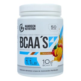 Bcaas Nanogen Nutrition 500g 50 Servicios 211 Aminoácidos