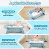 Foldable Baby Bath Tub for Toddlers and Babies, Portable Baby