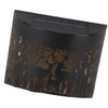 Outdoor Wall Light Solar Powered Wall Mounted Plastic and Iron