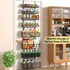 Moforoco Over The Door Pantry Organizer, Pantry Door Organizer Shelves,