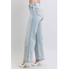Judy Blue High-Waisted Tummy Control Retro Wide-Leg Jeans – Stylish,
