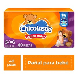 Pañales Chicolastic Etapa 5 Unisex 40 Piezas