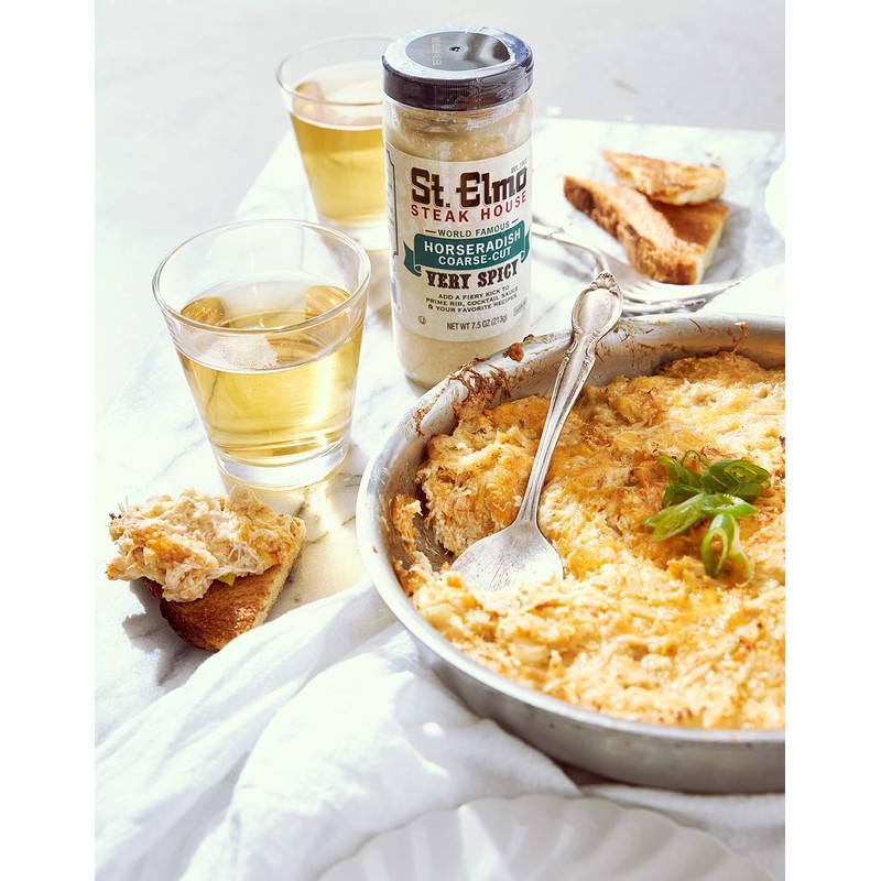 St. Elmo Cocktail Sauce (8 Fl Oz) and Coarse-Cut Horseradish