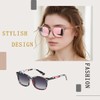D Lolylad Polarized Sunglasses for Womens Men Retro Designer Style