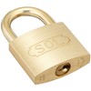 SOL-HARD SOL Cylinder Padlock NO.2500 40mm Keyed Alike