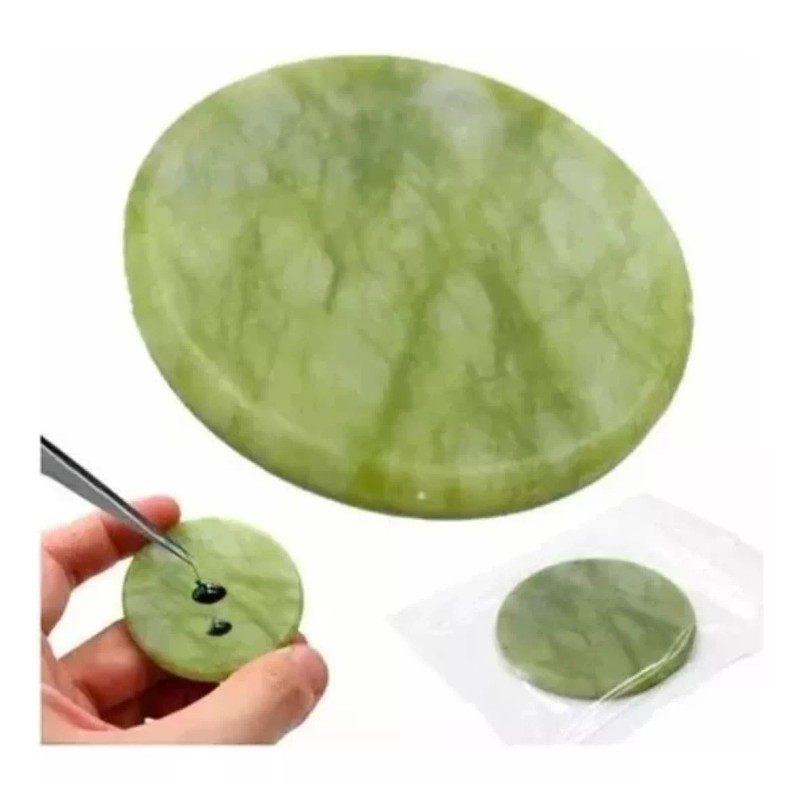 Veraly Cuidado Facial Piedra Pegamento Extensión Pestañas Jade