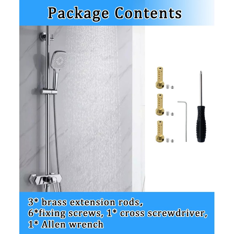 Shower Valve Diverter Extension Kit Fits For Delta Shower Faucet,Replace