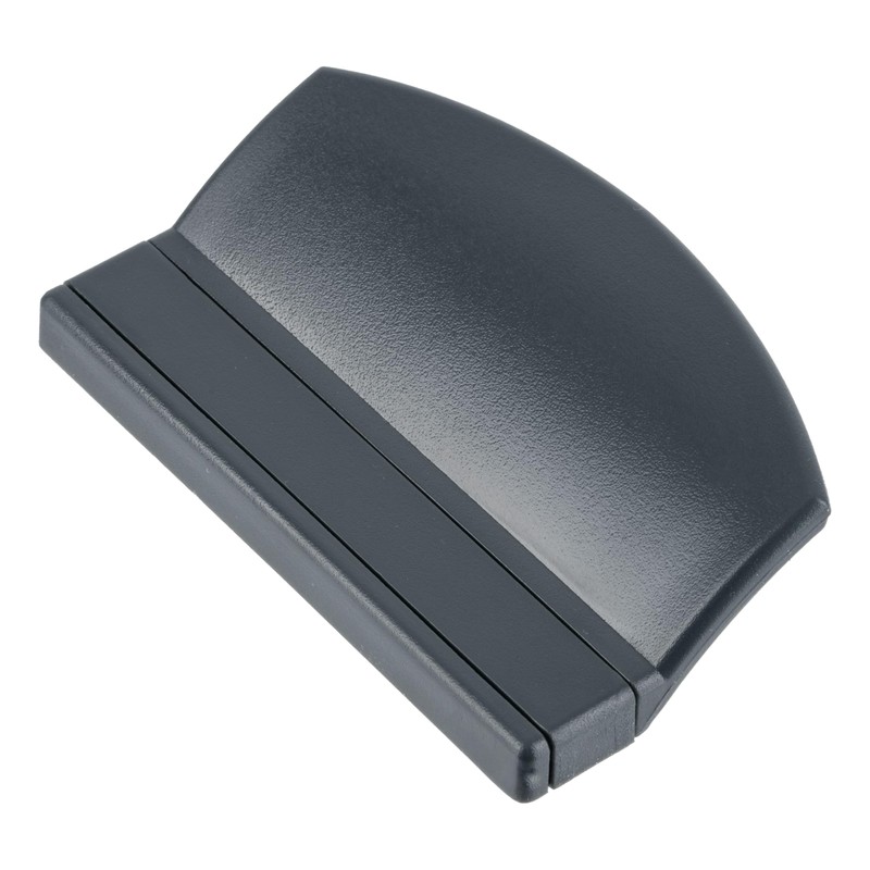 Door Pull Handle in Grey RAL 7016, ASA Plastic, for