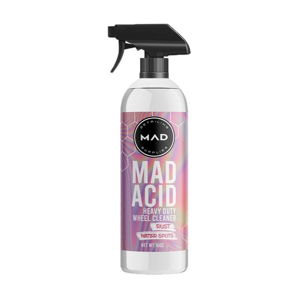 MAD ACID - Versatile Acid Cleaner for Wheels, Chrome, Paint,