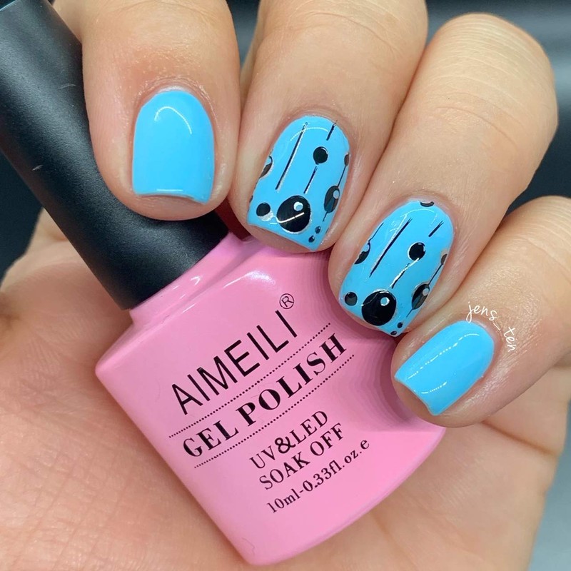 AIMEILI Soak Off UV LED Gel Nail Polish - Soft