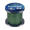 Seashark Braided Fishing Line Color Never Fade 8 Strands Super