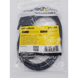 StarTech DVIMM3 3-Feet DVI-D Single Link Male to Male DVI-D Monitor Cable