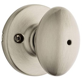 Kwikset 300AO 15 6AL RCS V1 Satin Nickel Aliso Privacy Lock