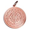 Copper Shri Yantra Pendant Approx 30mm
